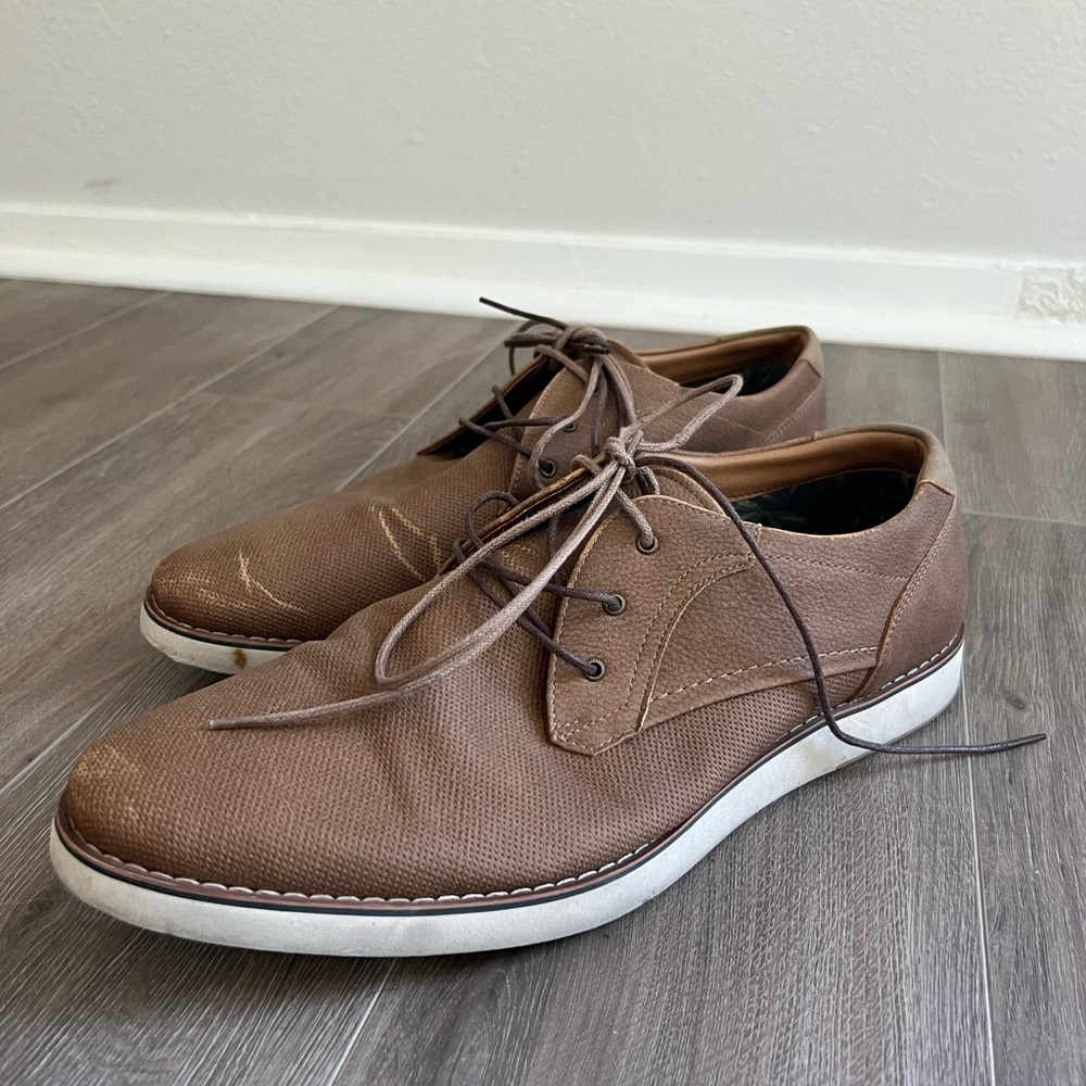 Mens brown loafers